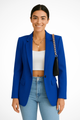 Women's Single-Button Tailored Blazer