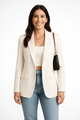 Women's Single-Button Tailored Blazer