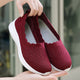 Annet Knit Slip-On Walking Sneakers with Scalloped Edge - image 9