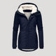 Filippa | Women's Long Puffer Jacket with Fleece Lining