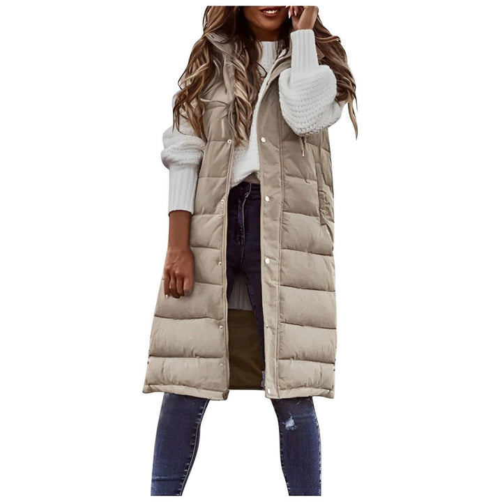 Idelette | Women's Long Quilted Puffer Vest