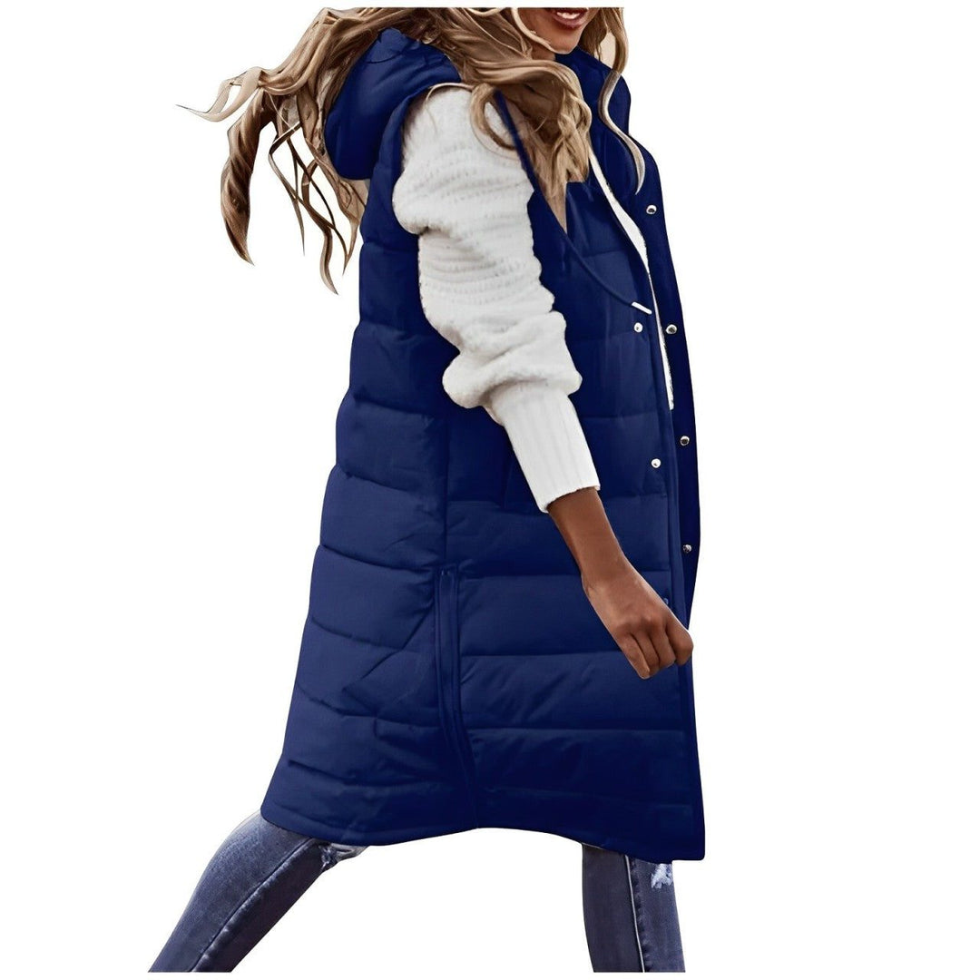 Idelette | Women's Long Quilted Puffer Vest