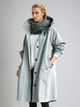 Tamora | Women's Oversized Button-Down Trench Coat
