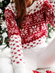 Roos Christmas Fair Isle Knit Sweater - image 10