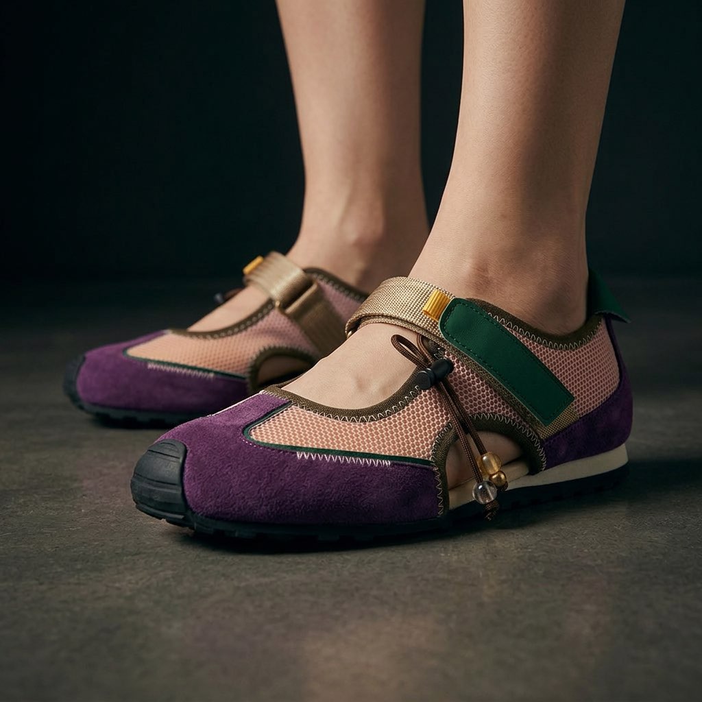 Vondra | Women's Cushioned Cut-Out Walking Shoes