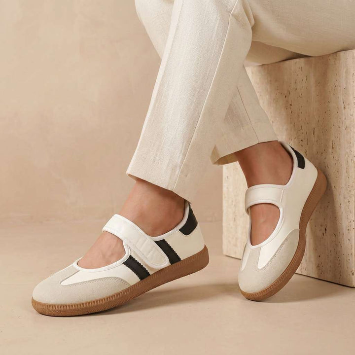 Velisse | Women's Velcro-Strap Comfort Flats