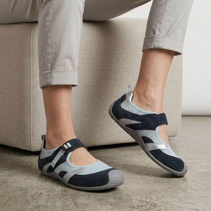 Vesper-Rose | Women's Cushioned Strap Walking Shoes