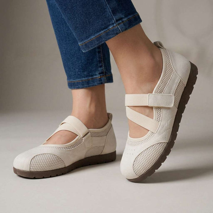 Vionna | Women's Cushioned Mary Jane Walking Shoes