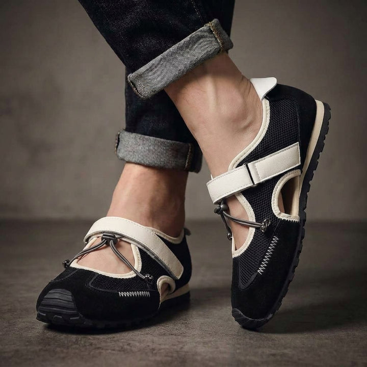 Vondra | Women's Cushioned Cut-Out Walking Shoes