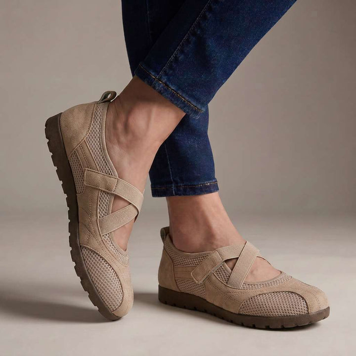 Vionna | Women's Cushioned Mary Jane Walking Shoes