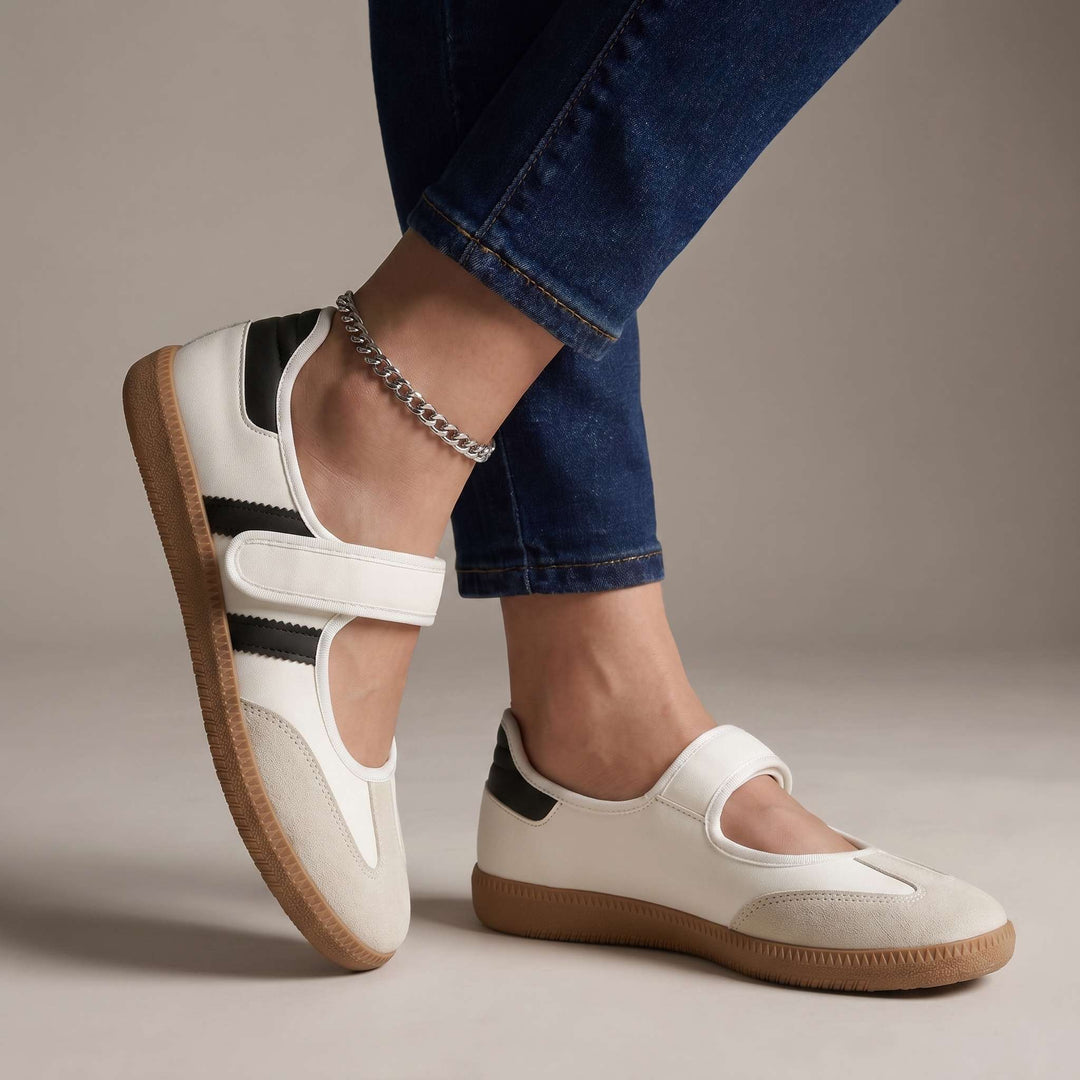 Velisse | Women's Velcro-Strap Comfort Flats