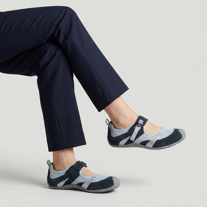 Vesper-Rose | Women's Cushioned Strap Walking Shoes