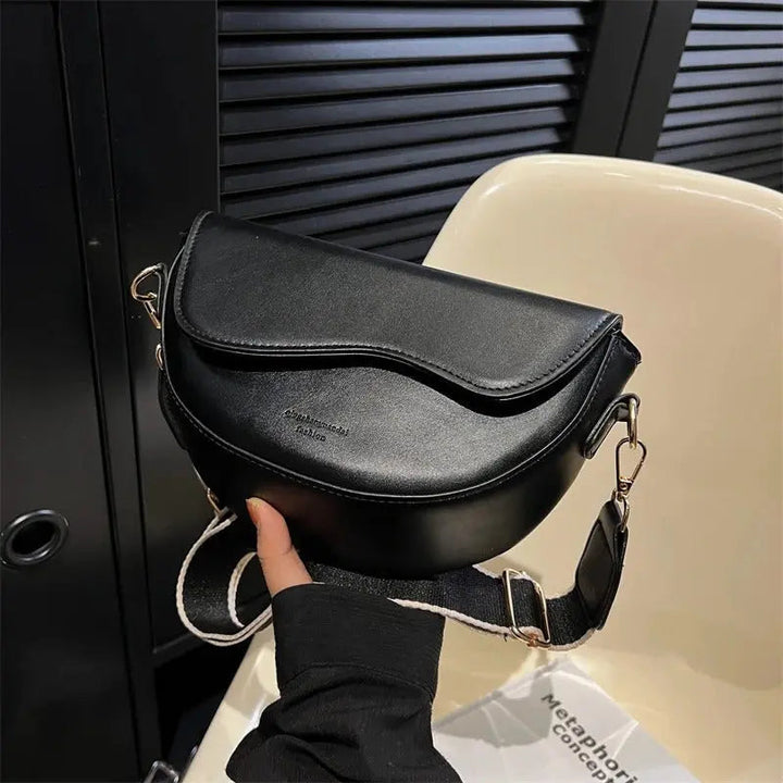 Lettice | Women's Half-Moon Saddle Crossbody Bag
