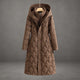 Orsolya | Women's Hooded Longline Quilted Puffer Coat