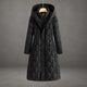 Orsolya | Women's Hooded Longline Quilted Puffer Coat