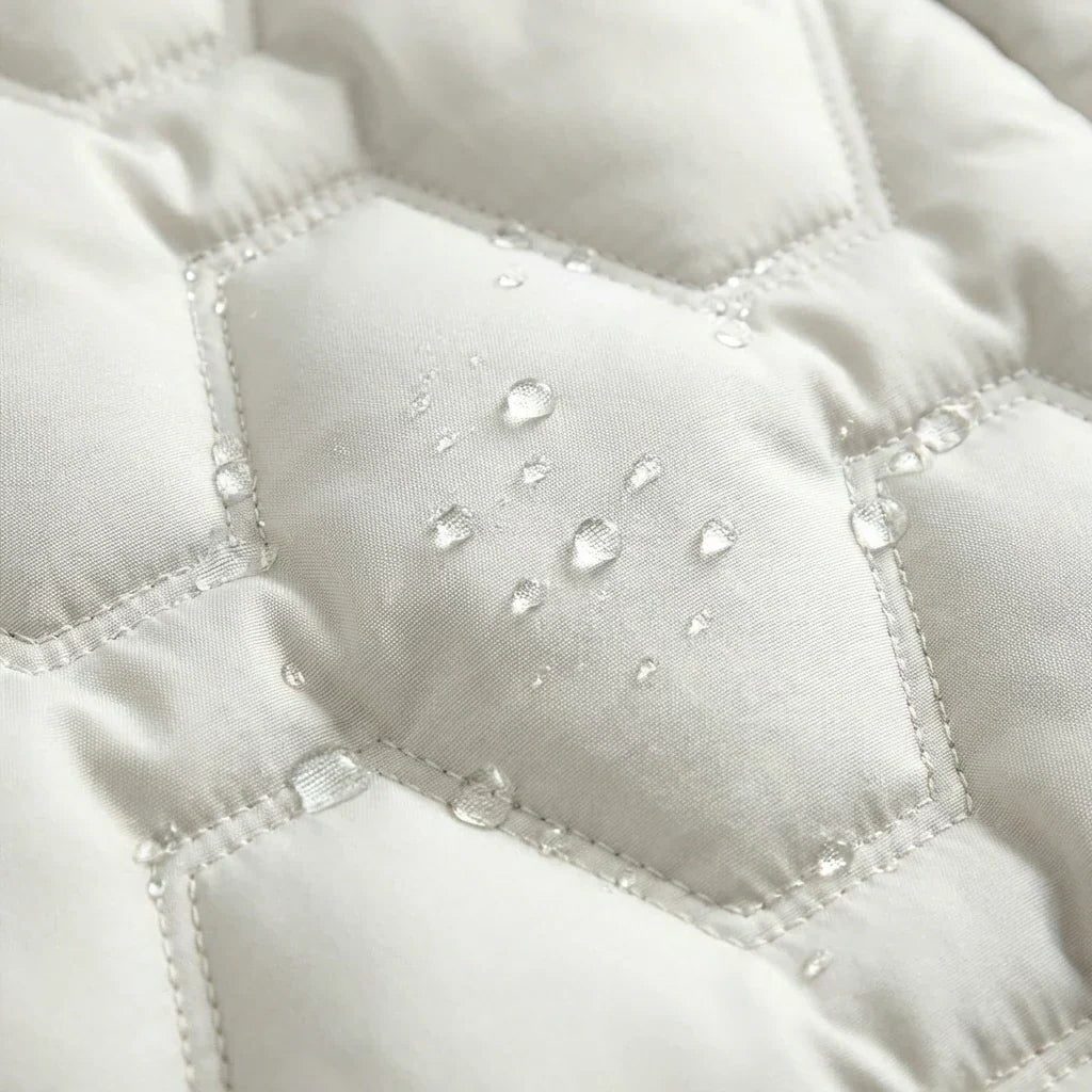 Orsolya | Women's Hooded Longline Quilted Puffer Coat
