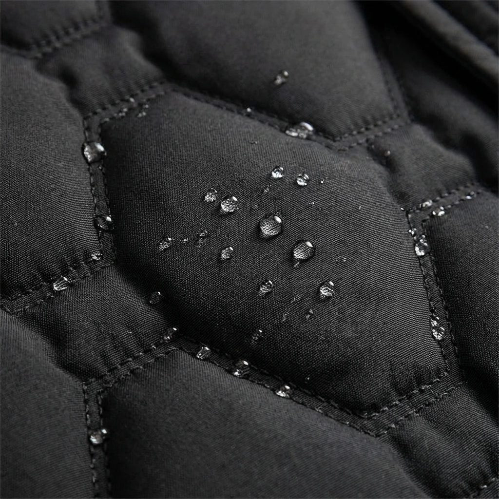 Aurelienne | Women's Hooded Longline Quilted Puffer Coat