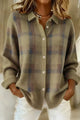 Mariela | Women's Checked Button Cardigan