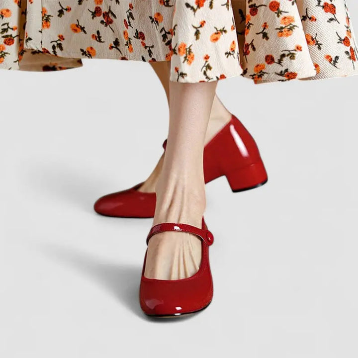 Alessia | Women's Block Heel Mary Jane Shoes, image 4