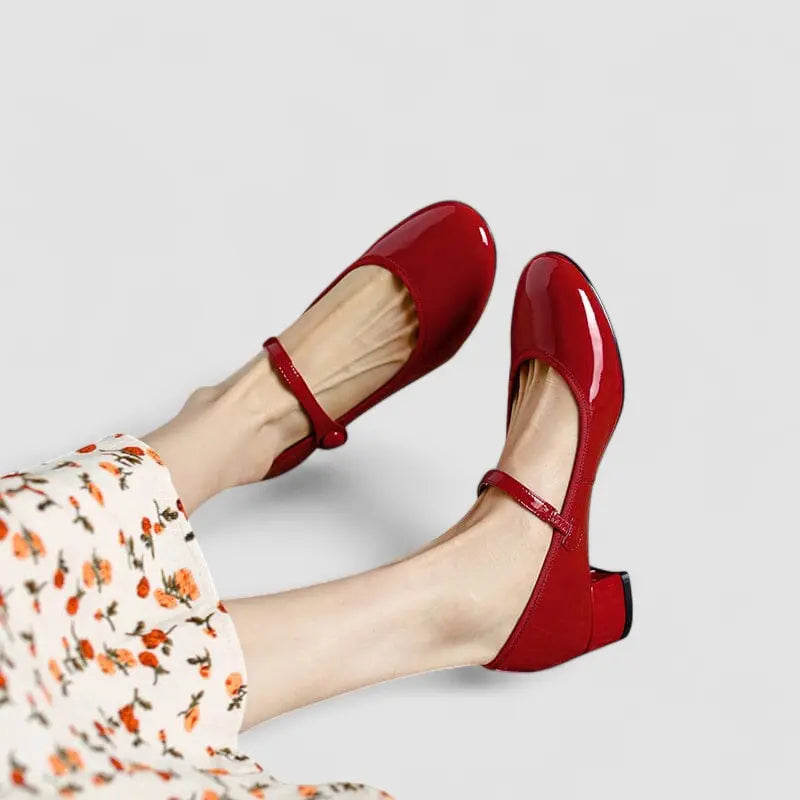 Alessia | Women's Block Heel Mary Jane Shoes, image 5