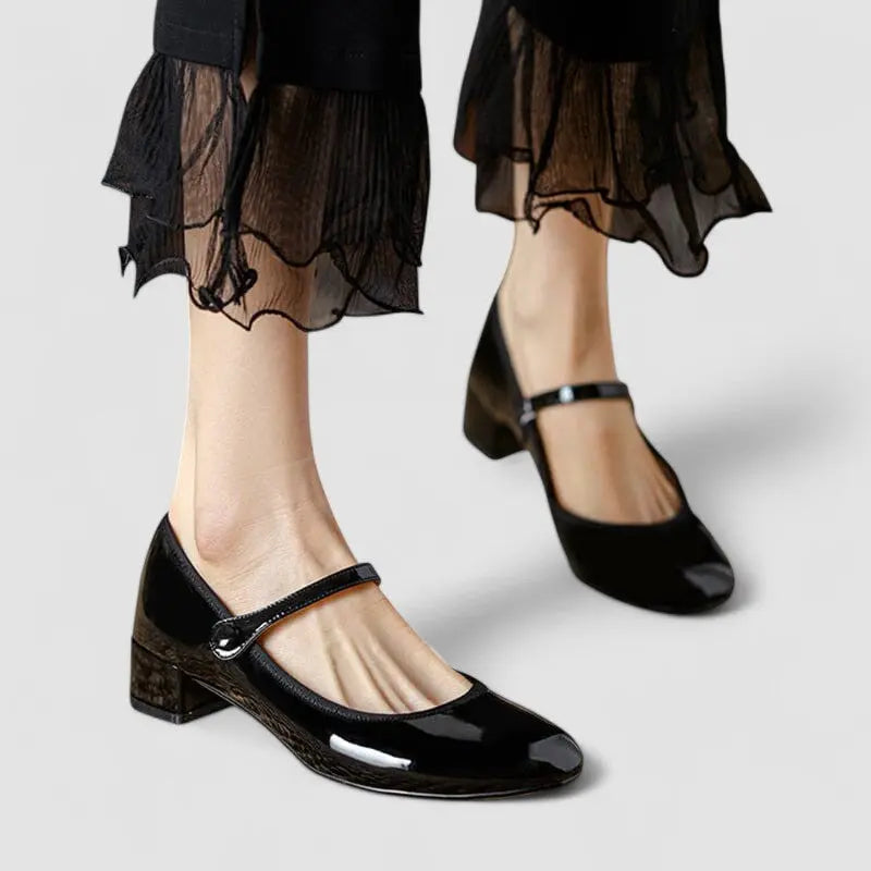 Alessia | Women's Block Heel Mary Jane Shoes, image 1