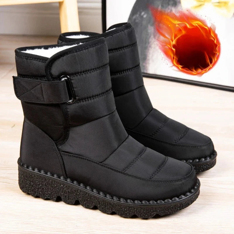 Rosemary | Women's Non-Slip Boots for Long Days in Red, image 1