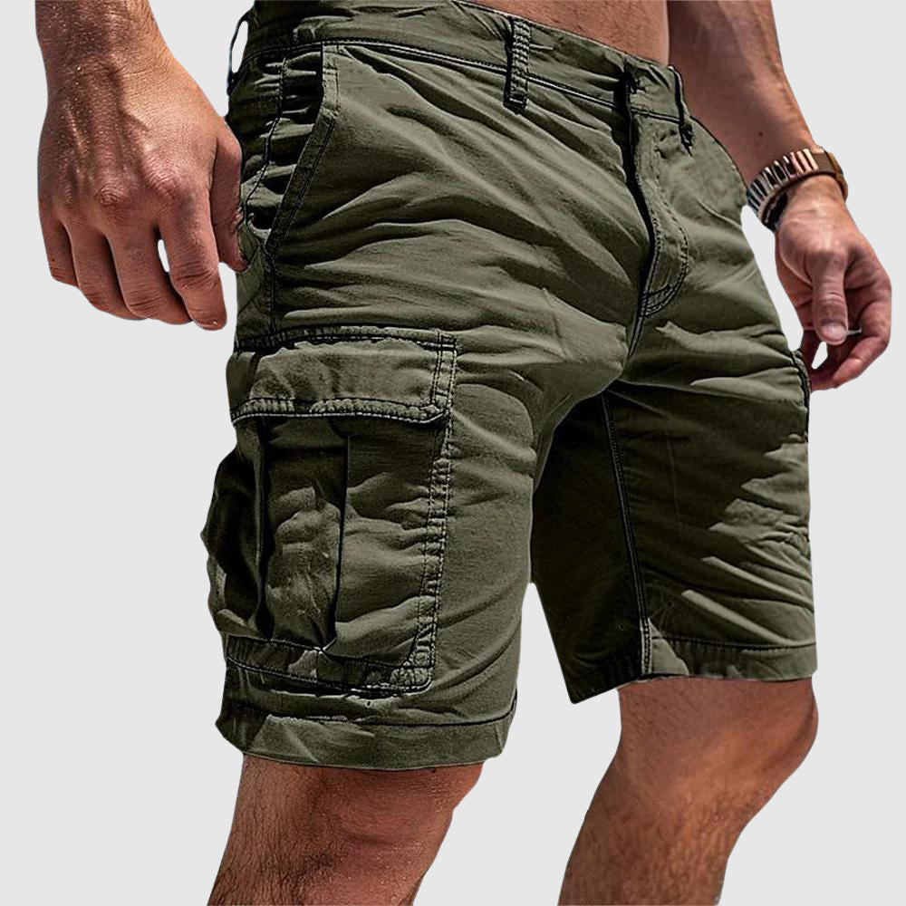 Herren-Cargo-Shorts – Knielange, lockere Sommershorts mit Cargotaschen