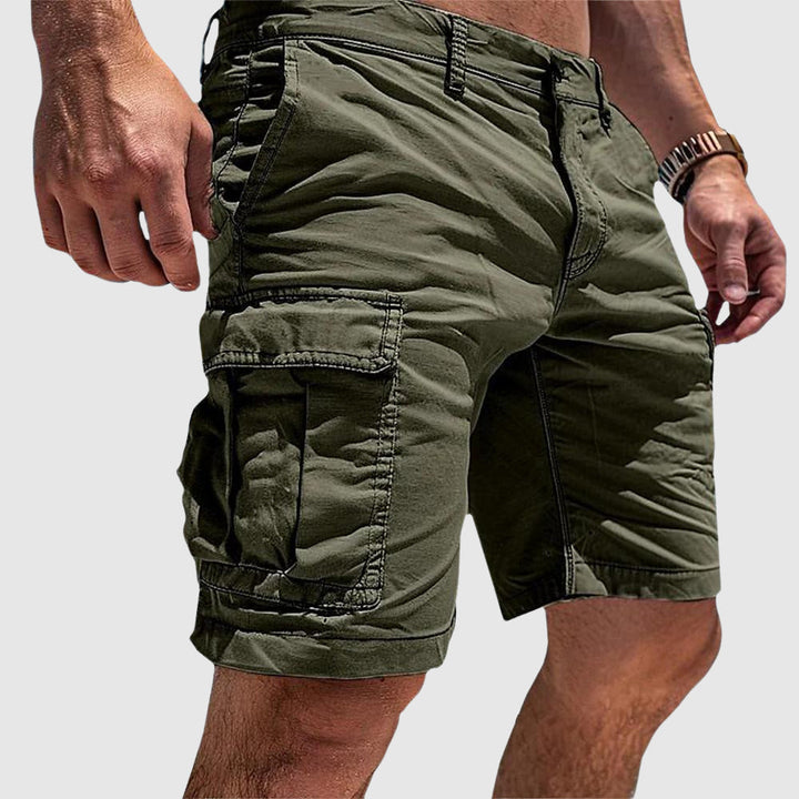 Herren-Cargo-Shorts – Knielange, lockere Sommershorts mit Cargotaschen