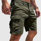 Herren-Cargo-Shorts – Knielange, lockere Sommershorts mit Cargotaschen