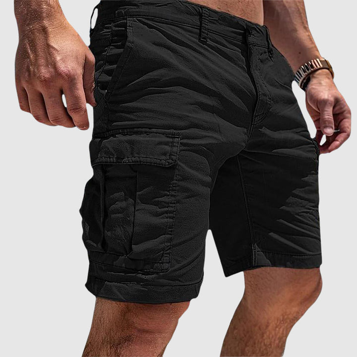 Herren-Cargo-Shorts – Knielange, lockere Sommershorts mit Cargotaschen