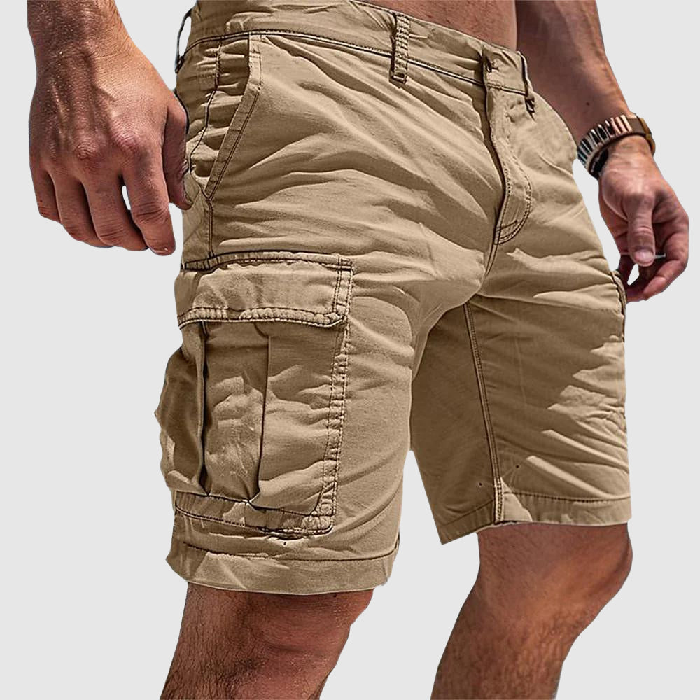 Herren-Cargo-Shorts – Knielange, lockere Sommershorts mit Cargotaschen