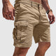 Herren-Cargo-Shorts – Knielange, lockere Sommershorts mit Cargotaschen