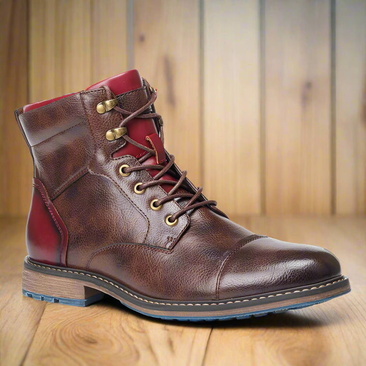 Blake | Men's Zip And Lace Leather Boots image 4