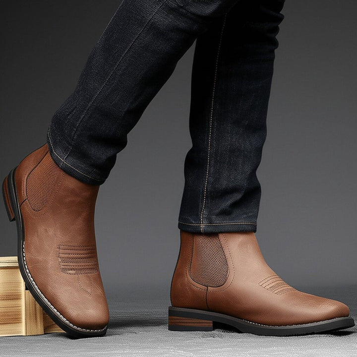 Cedric | Men's Slip-On Boots for Wide Feet, image 2