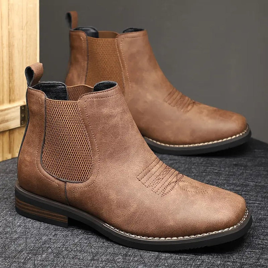 Cedric | Men's Slip-On Boots for Wide Feet, image 4