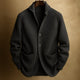 Emiel Shawl Collar Ribbed Cardigan with Patch Pockets - image 5