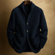 Emiel Shawl Collar Ribbed Cardigan with Patch Pockets - image 6