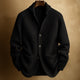 Emiel Shawl Collar Ribbed Cardigan with Patch Pockets - image 7