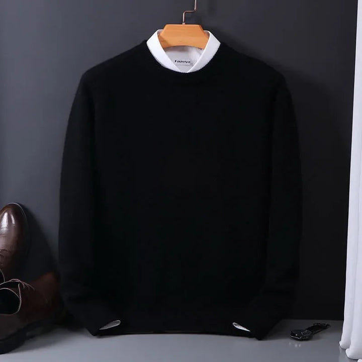Oswald Fine-Knit Crew Neck Sweater - image 10