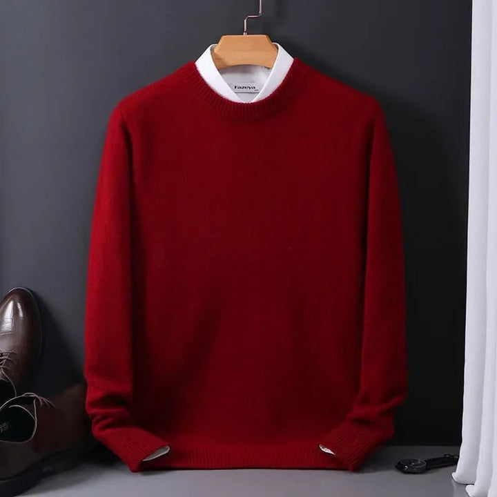 Oswald Fine-Knit Crew Neck Sweater - image 5