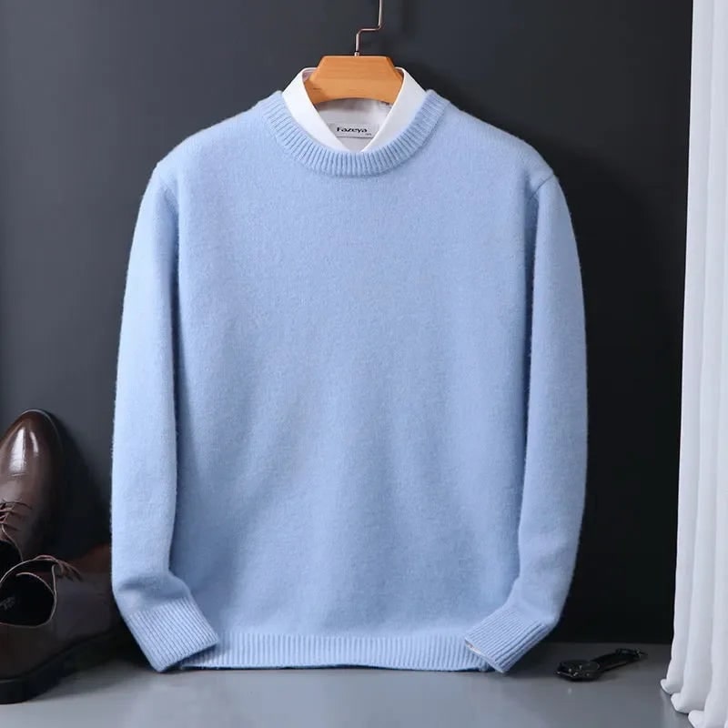 Oswald Fine-Knit Crew Neck Sweater - image 6