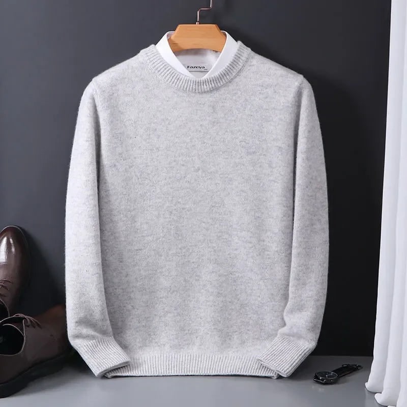 Oswald Fine-Knit Crew Neck Sweater - image 7