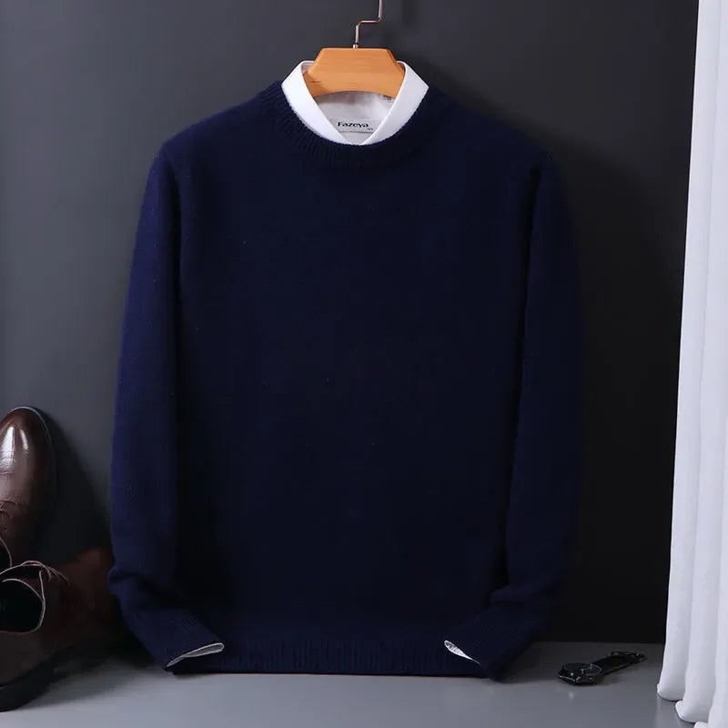 Oswald Fine-Knit Crew Neck Sweater - image 8