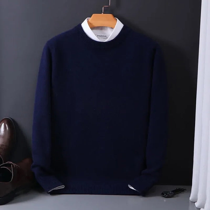 Oswald Fine-Knit Crew Neck Sweater - image 8