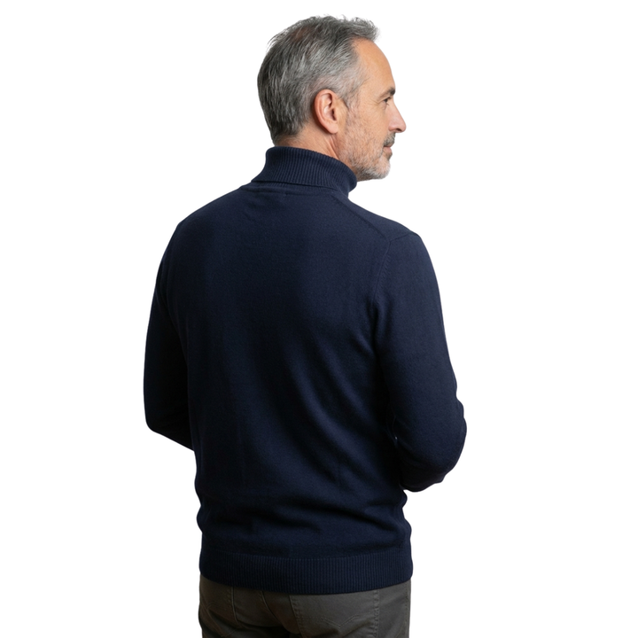 Ivo Slim-Fit Fine-Knit Turtleneck Sweater - image 2