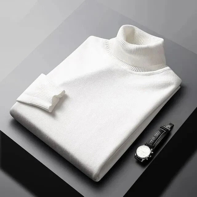 Ivo Slim-Fit Fine-Knit Turtleneck Sweater - image 5