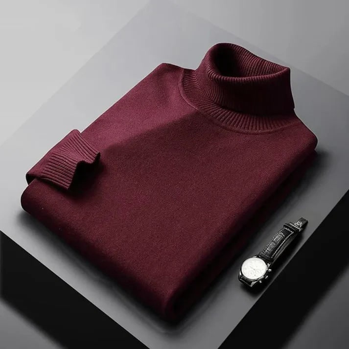 Ivo Slim-Fit Fine-Knit Turtleneck Sweater - image 7