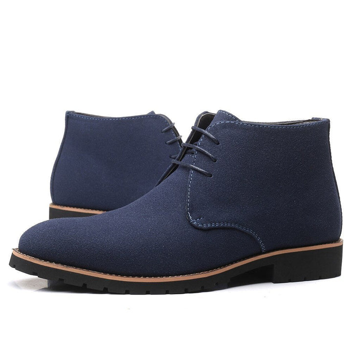 Alaric | Men's Cushioned Boots for Standing All Day in Blue