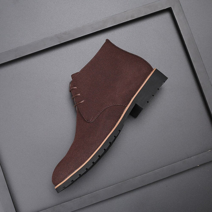 Alaric | Men's Cushioned Boots for Standing All Day in Brown