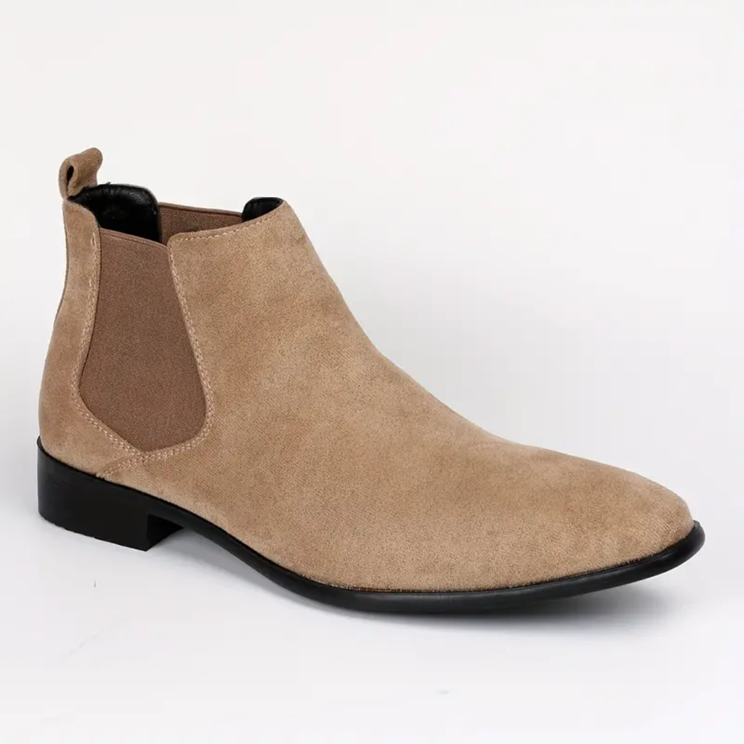Rhys Suede Chelsea Boots with Elastic Gussets - image 1